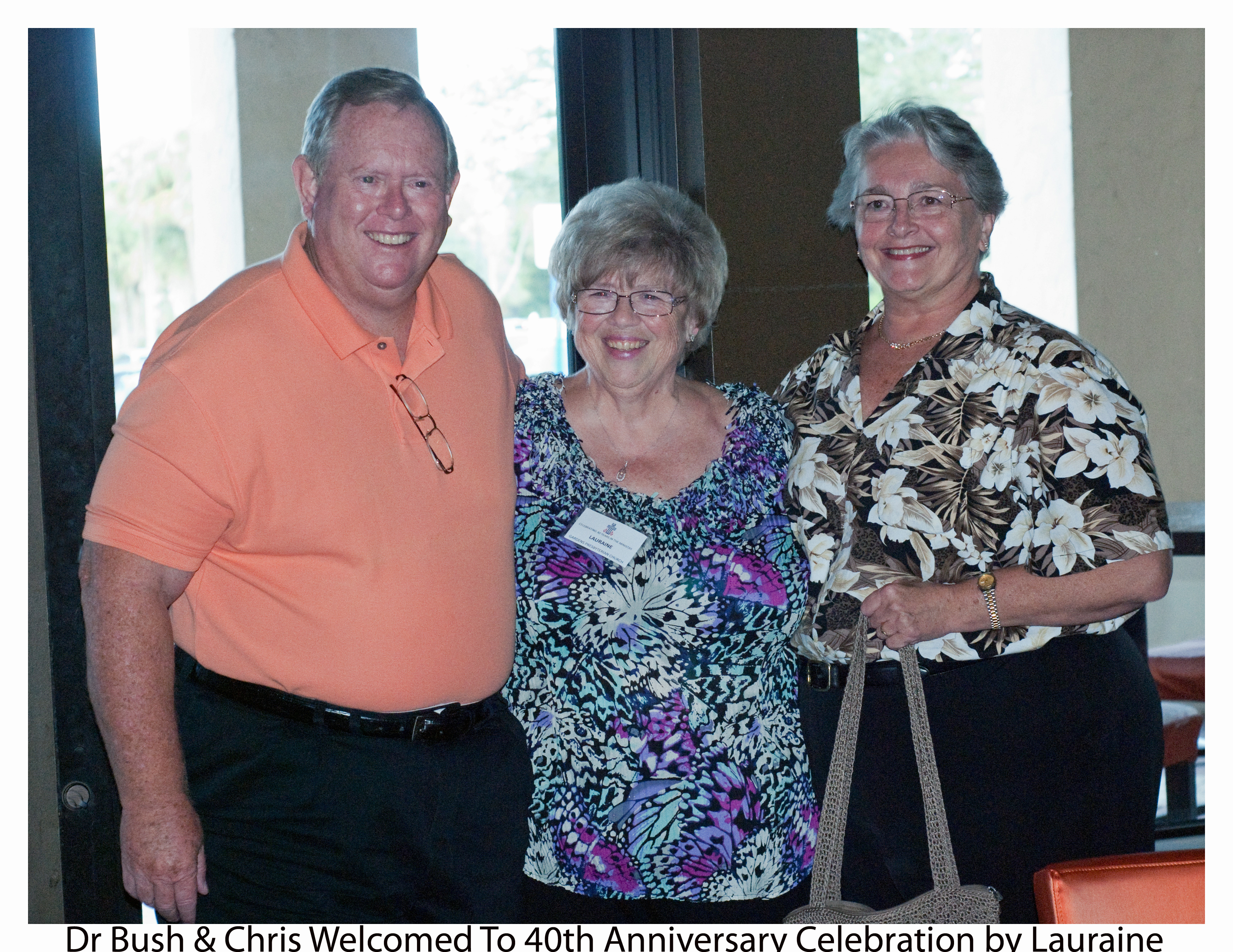 Dr. Bush’s 40th Anniversary